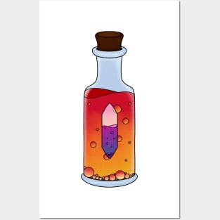 Crystal Vial Posters and Art